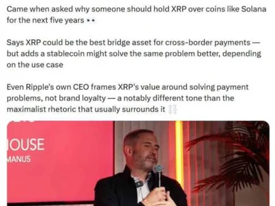 Ripple CEO Brad Garlinghouse Says XRP and Solana Can Both Thrive in Crypto’s Next 5 Years
