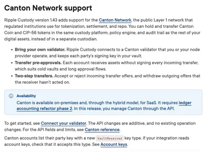 Ripple Ends 'XRP Killer' Myth via Canton Network Support