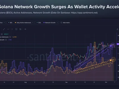 Santiment Sees a Long-Term Bullish Case in Solana's 124% Network Growth
