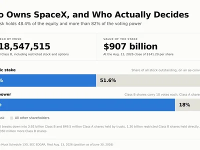 SpaceX Ownership: How Much of the $2 Trillion Company Does Musk Own?