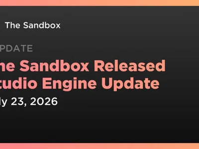 The Sandbox Released Studio Engine Update