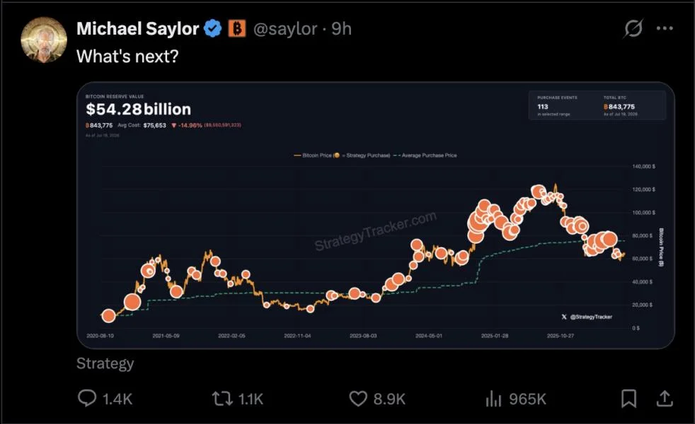 Saylor urges Bitcoin to reject BIP-110 in 110-point essay as soft fork’s August showdown approaches