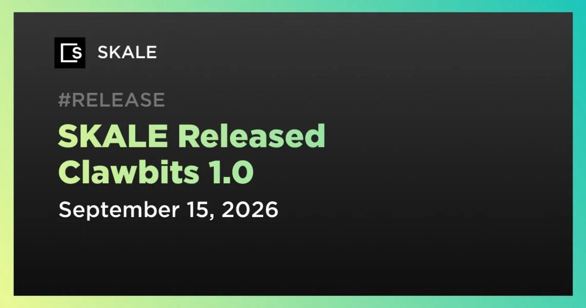 SKALE Released Clawbits 1.0