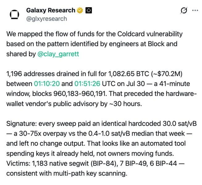 Why Strike CEO Calls Coldcard Wallet Drain ‘One Of The Most Serious’ Bitcoin Hacks