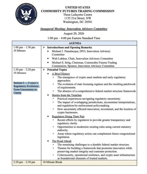XRP Defends $1 by a Cent Since CLARITY Act Slipped. Now CFTC Steps In