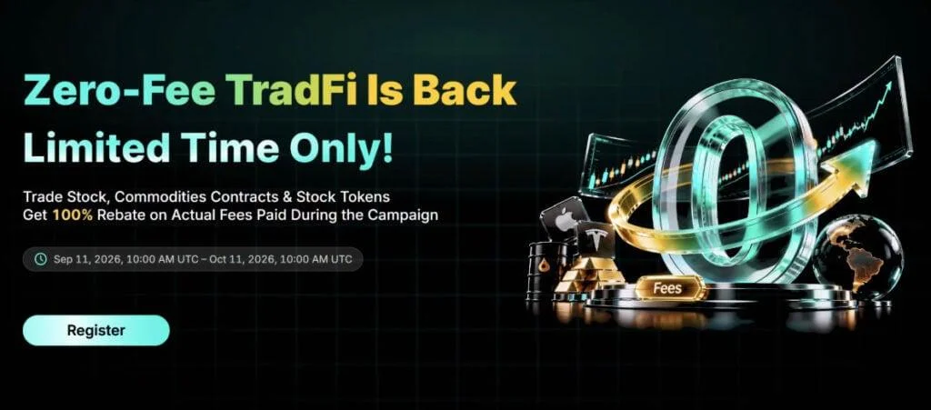 Zoomex Relaunches Zero-Fee TradFi Campaign for Traders